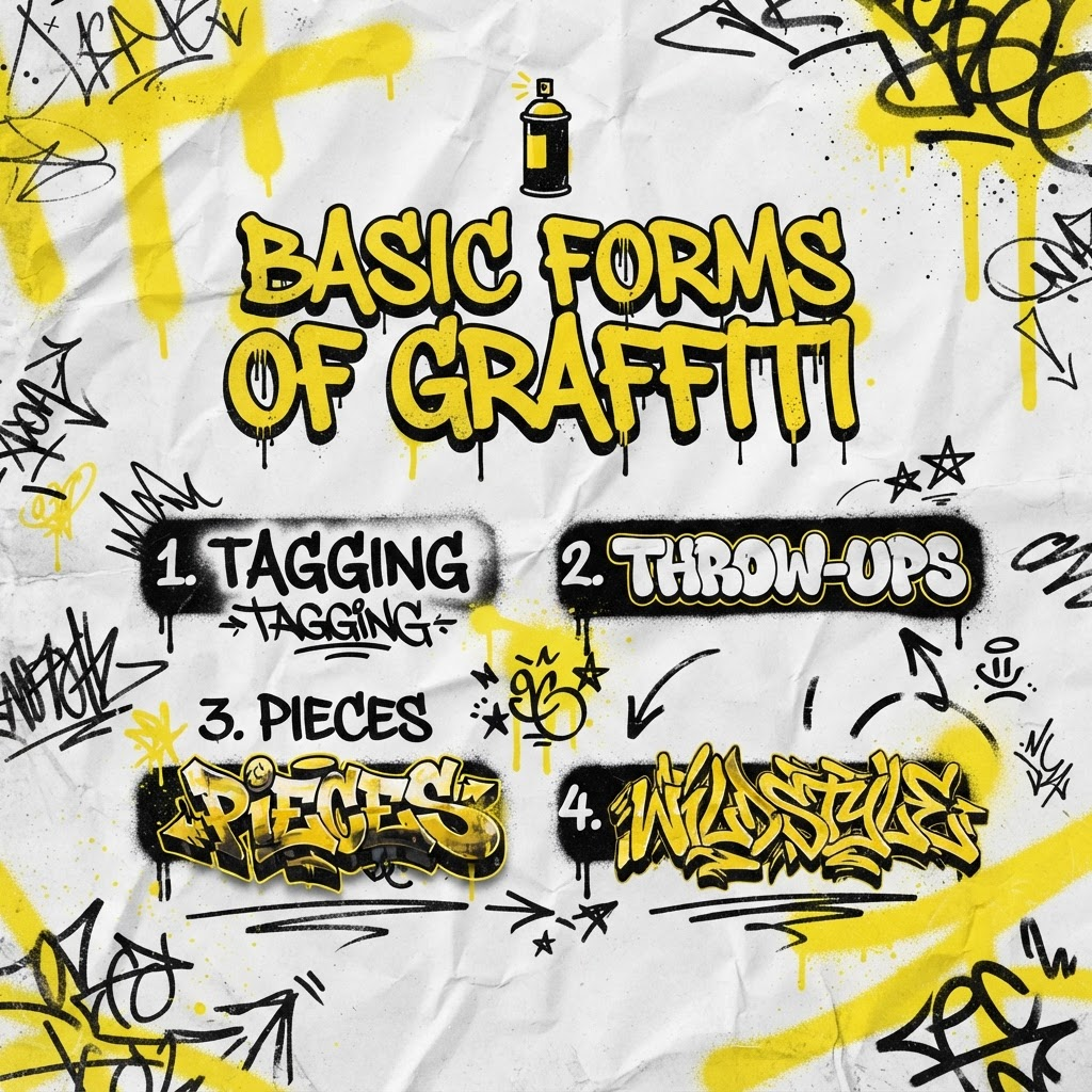 Basic Forms of Graffiti presentation template